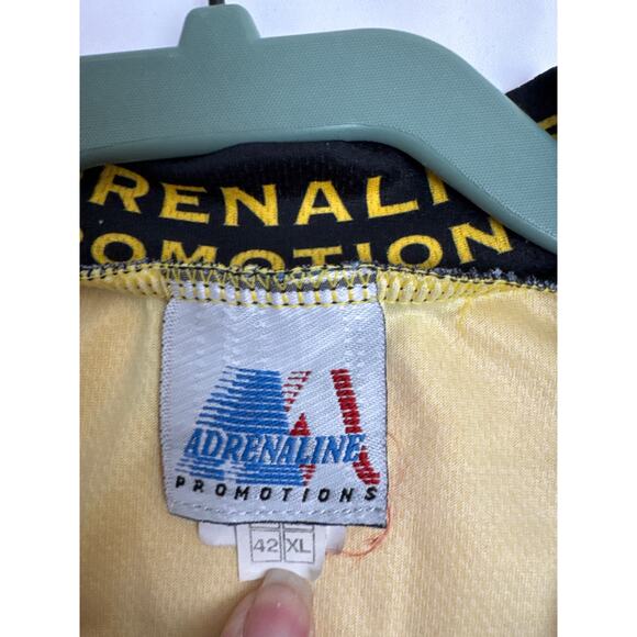 ARIZONA STATE UNIVERSITY CYCLING JERSEY YELLOW SIZE 42/XL POLY - Picture 4 of 7